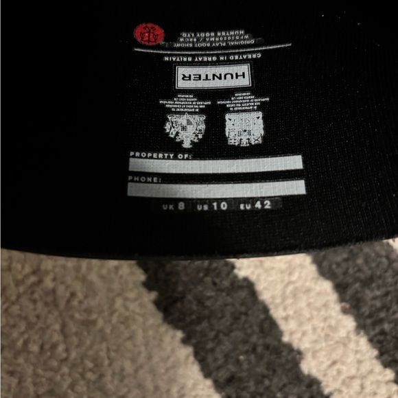 Hunter Play Navy Ankle Rain Boots - Picture 4 of 5